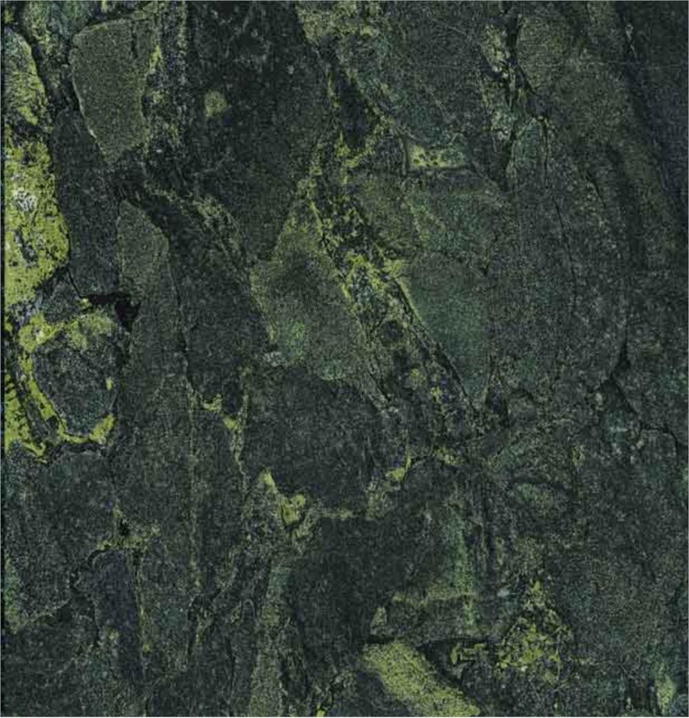 Forest green granite